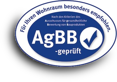Zertifiziert nach AgBB
